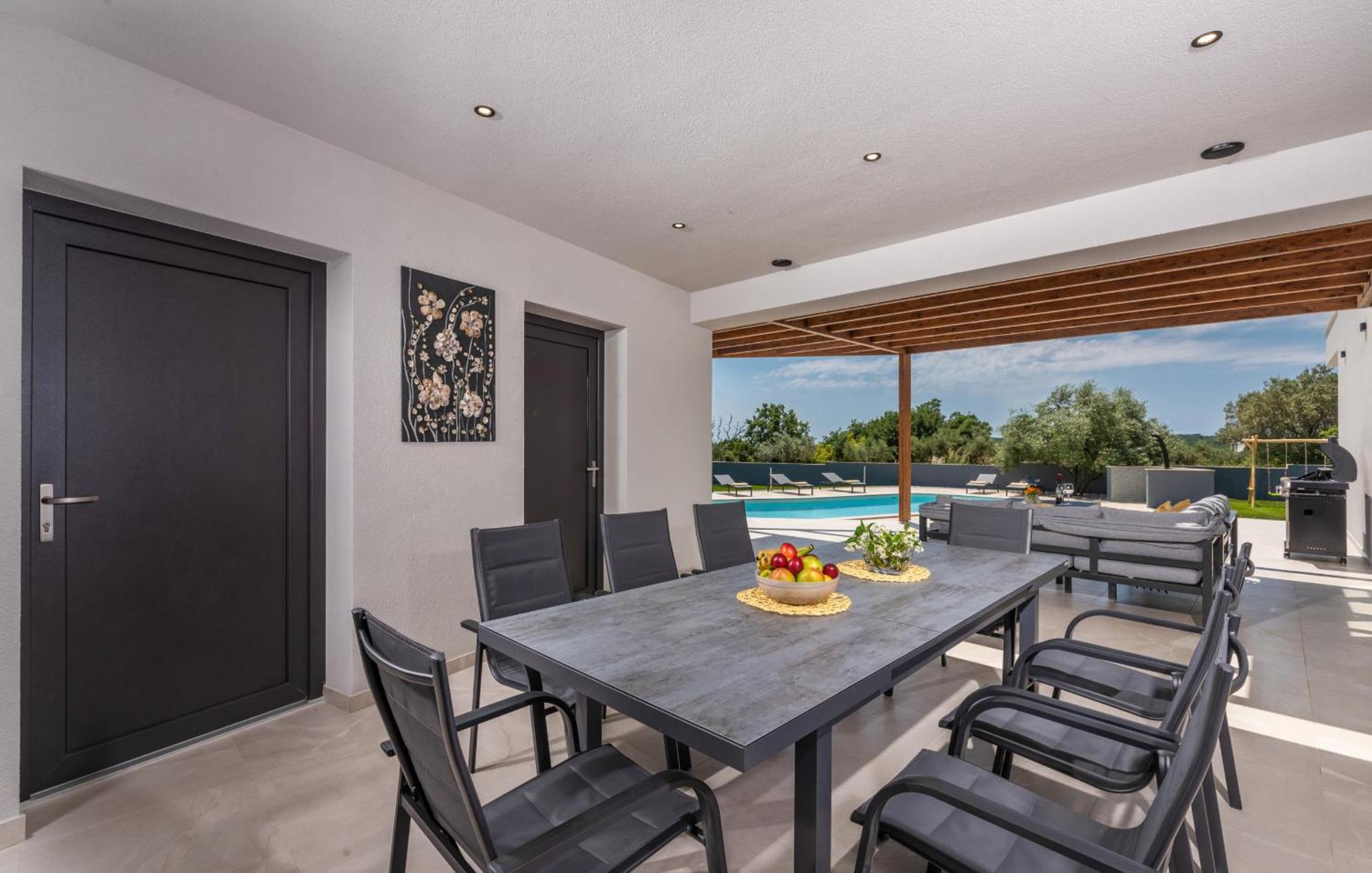 Villa Posidonia Near Pula With Sea View And Surrounded By Olive Trees Krnica Ngoại thất bức ảnh