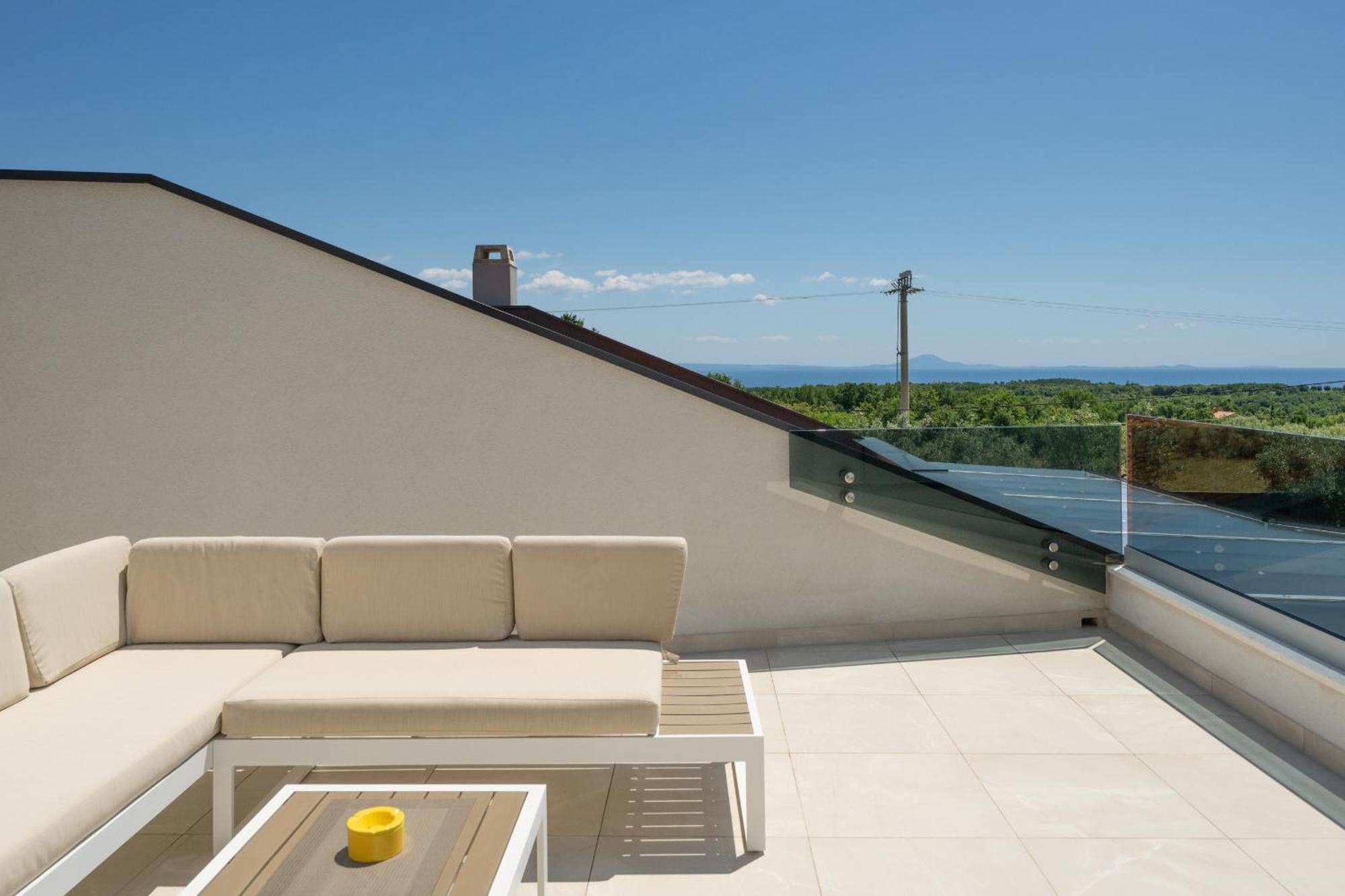 Villa Posidonia Near Pula With Sea View And Surrounded By Olive Trees Krnica Ngoại thất bức ảnh