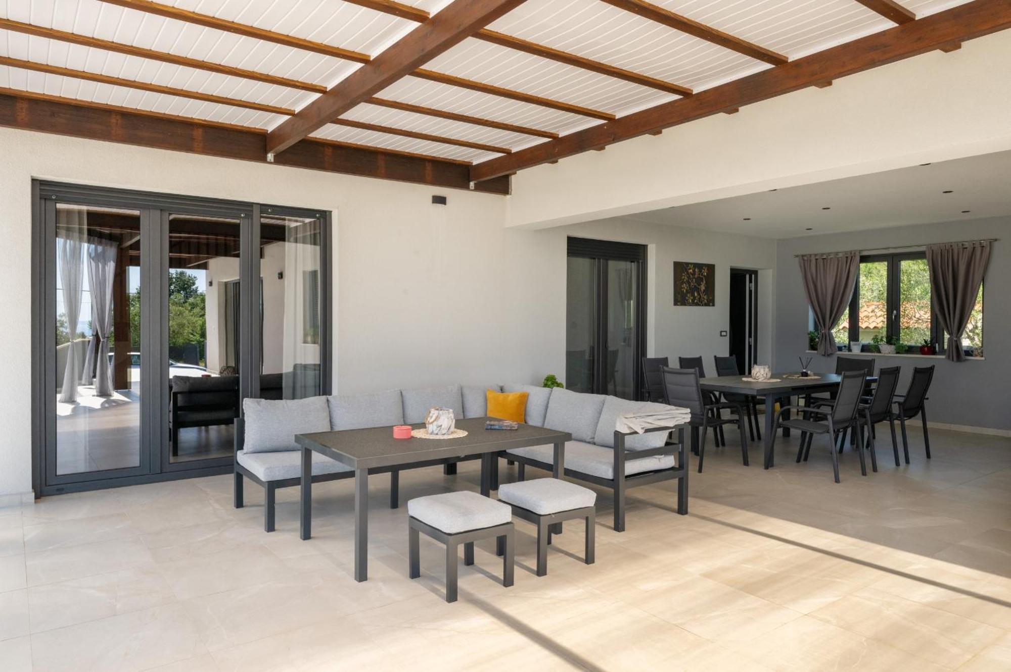 Villa Posidonia Near Pula With Sea View And Surrounded By Olive Trees Krnica Ngoại thất bức ảnh